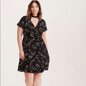 Torrid Faux Wrap Dress
